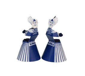 Piet Design Piet design - vouwkaart kussend paar v/v Piet Design Piet design - vouwkaart kussend paar v/v