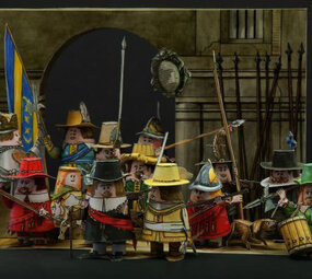 Piet Design Piet design - vouwpakket - nachtwacht