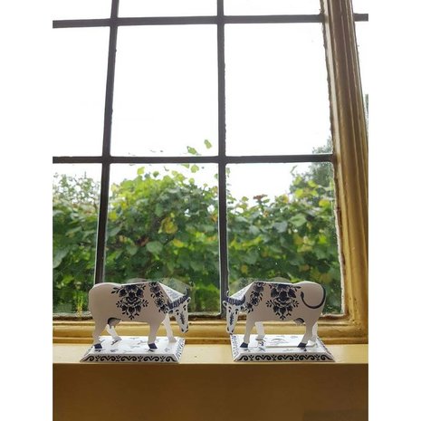 Piet Design Piet design - vouwpakket koeien - delfts blauw Piet Design Piet design - vouwpakket koeien - delfts blauw