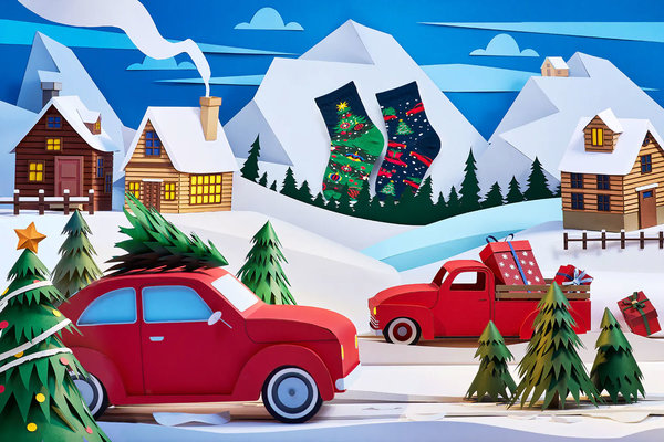 Many mornings Many mornings - sokken kids - x-mas tree Many mornings Many mornings - sokken kids - x-mas tree