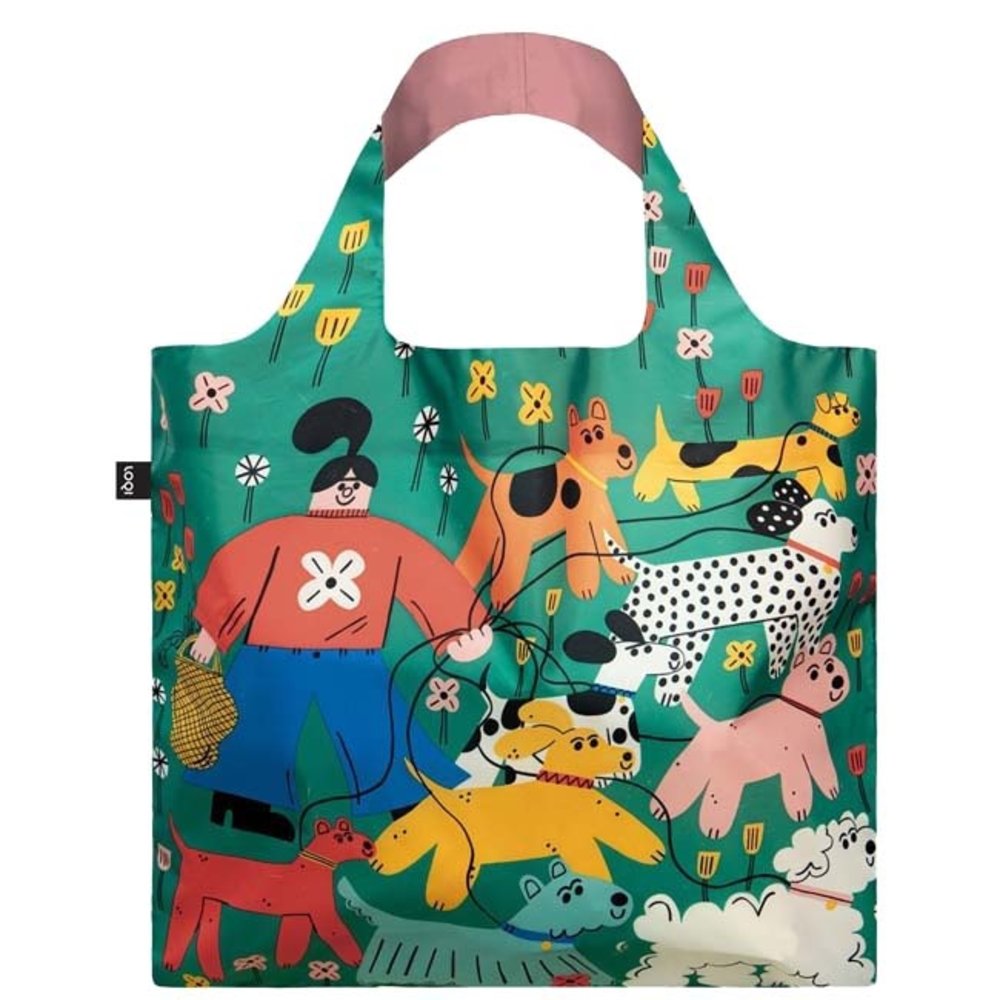 Loqi opvouwtas dog walking recycled Hoge Ramen