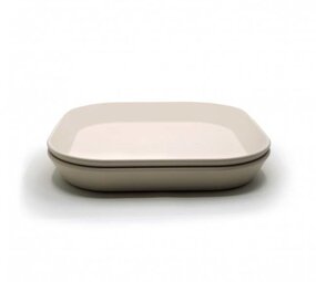Mushie Mushie - plates square - ivory (set van 2)