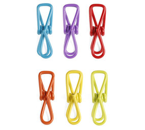 Kikkerland Kikkerland - clips - regenboog (set van 12)