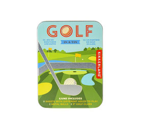 Kikkerland Kikkerland - spel - golf in a tin Kikkerland Kikkerland - spel - golf in a tin