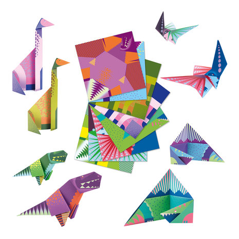 Djeco Djeco - origami - dinosaurus