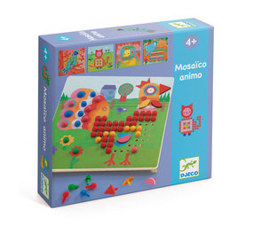 Djeco Djeco - mozaiekpuzzel - animaux Djeco Djeco - mozaiekpuzzel - animaux