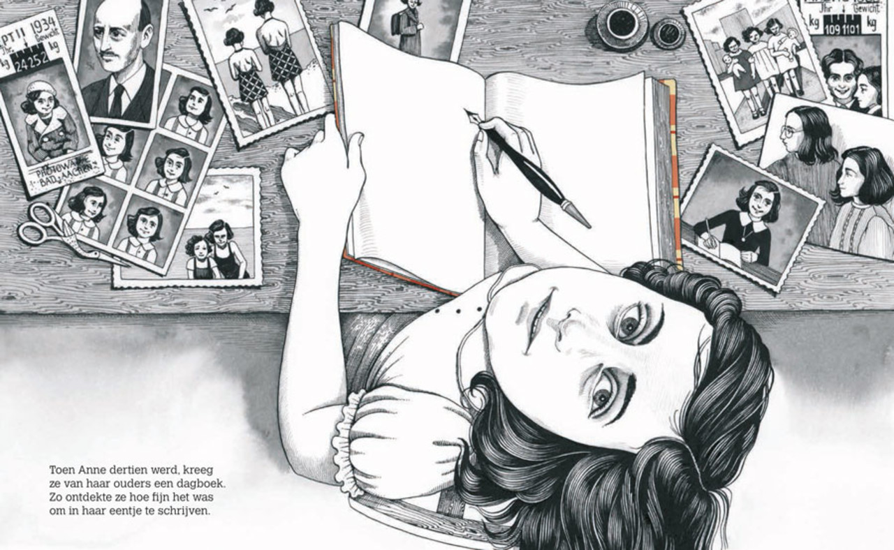 De vier windstreken De vier windstreken - Little people, big dreams - anne frank