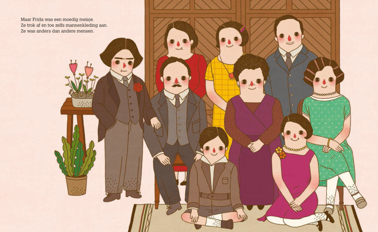 De vier windstreken De vier windstreken - Little people, big dreams - frida kahlo