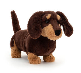 Jellycat Jellycat - knuffel teckel - sausage dog otto Jellycat Jellycat - knuffel teckel - sausage dog otto
