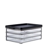 Mepal Mepal - koelkastdoos omnia vleeswaren 3-laags  - black