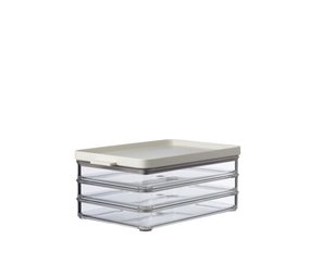 Mepal Mepal - koelkastdoos omnia vleeswaren 3-laags  - nordic white Mepal Mepal - koelkastdoos omnia vleeswaren 3-laags  - nordic white