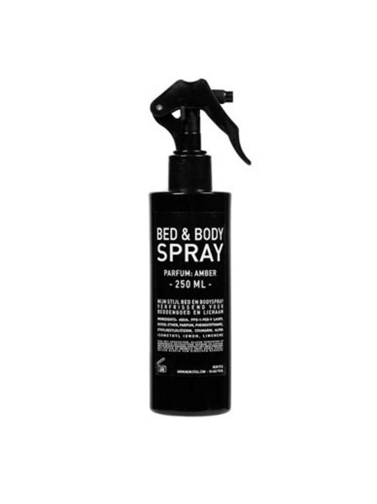 Mijn stijl Mijn stijl - bed & bodyspray (250 ml) - amber Mijn stijl Mijn stijl - bed & bodyspray (250 ml) - amber