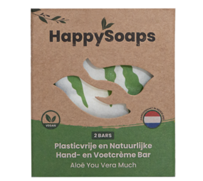HappySoaps Happysoaps - hand- en voetcreme - aloë you very much