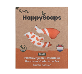 HappySoaps Happysoaps - hand- en voetcreme - fruitful passion HappySoaps Happysoaps - hand- en voetcreme - fruitful passion