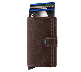 Secrid Secrid - miniwallet veg - espresso brown (plantaardig gelooid)