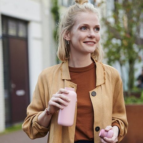 Mepal Mepal - isoleerfles ellipse (350 ml) - nordic pink