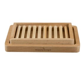HappySoaps Happysoaps - uitlekbakje hout