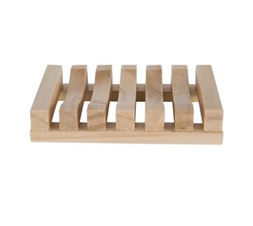 HappySoaps Happysoaps - accessoire - zeephouder licht hout HappySoaps Happysoaps - accessoire - zeephouder licht hout