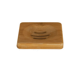 HappySoaps Happysoaps - accessoire - zeephouder bamboe (1 bar)