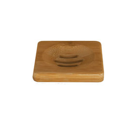 HappySoaps Happysoaps - zeephouder bamboe - 1 bar HappySoaps Happysoaps - zeephouder bamboe - 1 bar