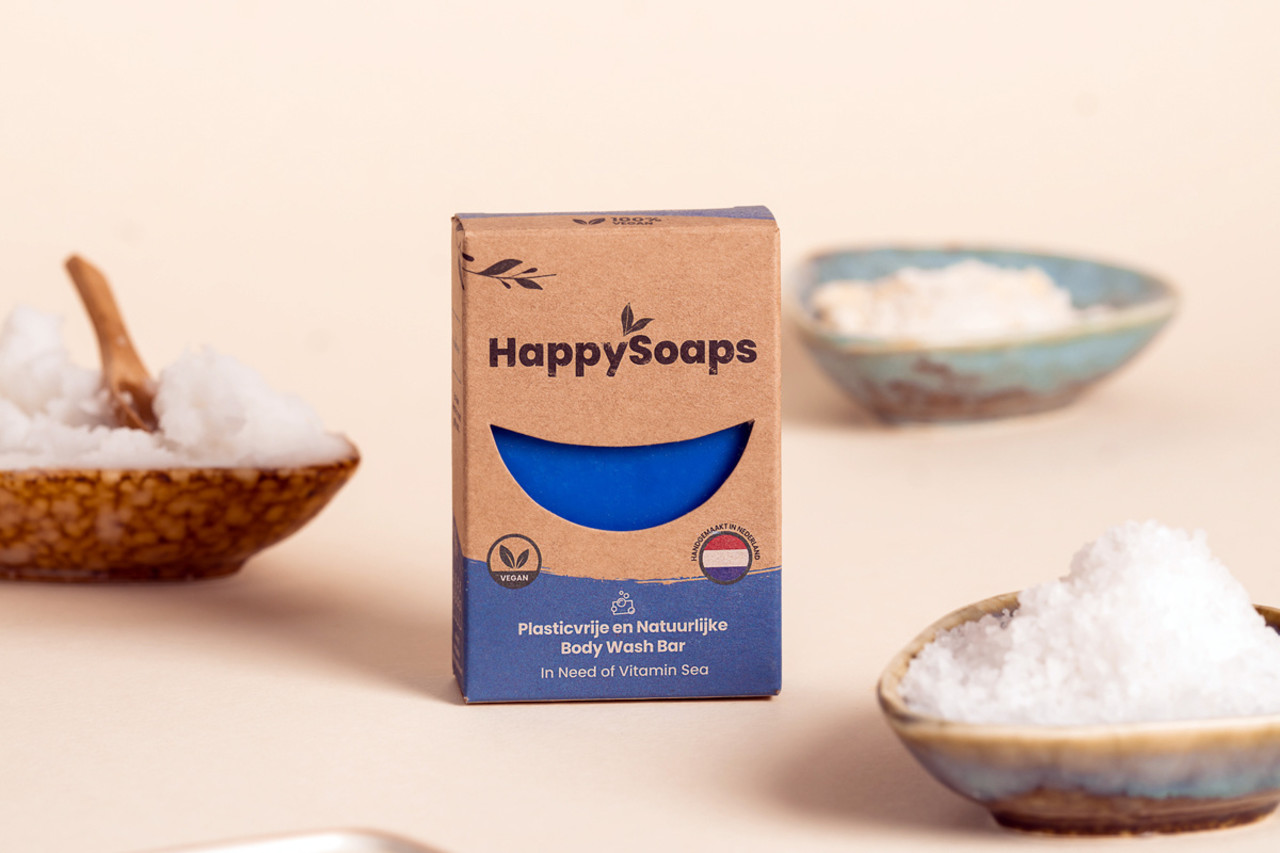 HappySoaps Happysoaps - body wash bar - in need of vitamin sea HappySoaps Happysoaps - body wash bar - in need of vitamin sea