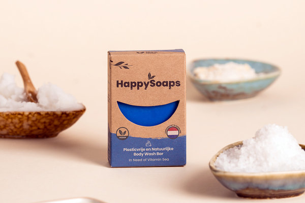 HappySoaps Happysoaps - body wash bar - in need of vitamin sea HappySoaps Happysoaps - body wash bar - in need of vitamin sea