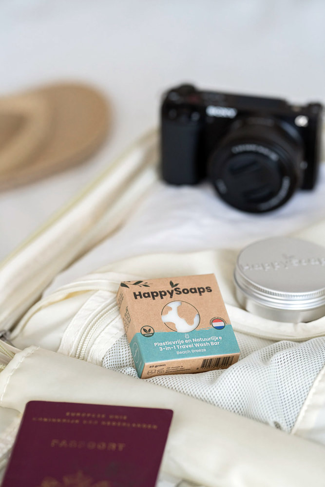 HappySoaps Happysoaps - travel wash bar 3 in 1 - sweet relaxation HappySoaps Happysoaps - travel wash bar 3 in 1 - sweet relaxation