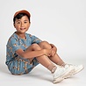 Snurk Snurk - t-shirt kids - giraffe blue Snurk Snurk - t-shirt kids - giraffe blue