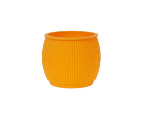 Living by Colors Living by colors - silicone bloempot chubby - sunflower Living by Colors Living by colors - silicone bloempot chubby - sunflower