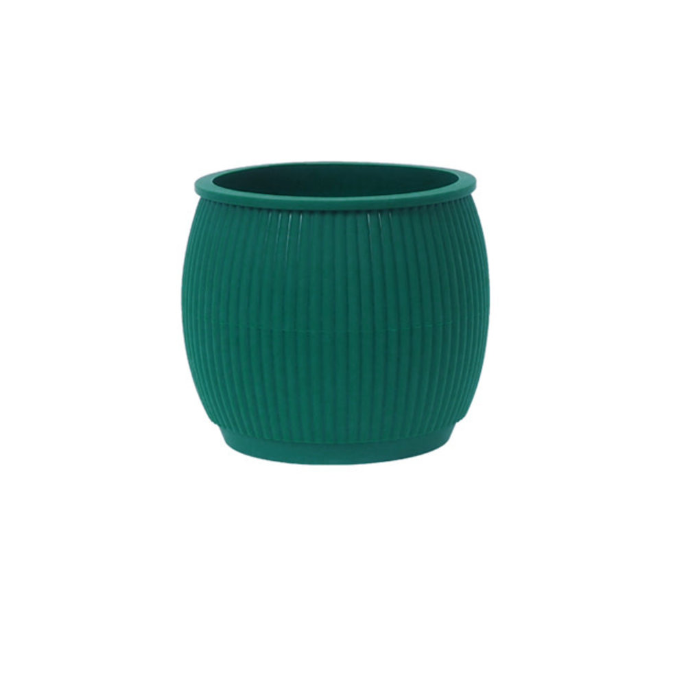 Living by Colors Living by colors - silicone plantenpot chubby - dark green