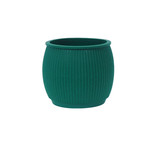 Living by Colors Living by colors - silicone bloempot chubby - dark green Living by Colors Living by colors - silicone bloempot chubby - dark green
