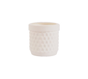 Living by Colors Living by colors - silicone bloempot potts - white Living by Colors Living by colors - silicone bloempot potts - white