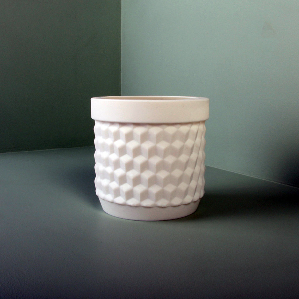 Living by Colors Living by colors - silicone plantenpot potts - white