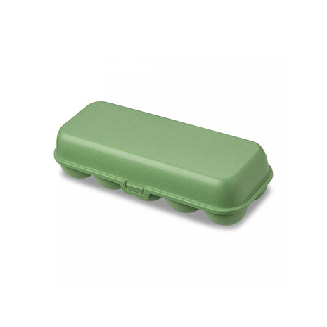 Koziol Koziol - eggs to go eierdoos - bio leaf green Koziol Koziol - eggs to go eierdoos - bio leaf green