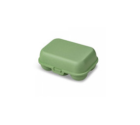 Koziol Koziol - eggs to go eierdoos mini - bio leaf green Koziol Koziol - eggs to go eierdoos mini - bio leaf green