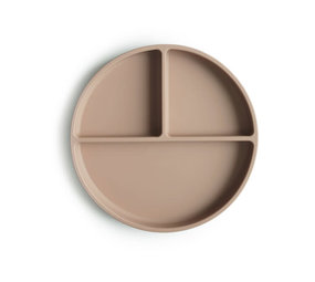 Mushie Mushie - silicone vakjesbord - natural Mushie Mushie - silicone vakjesbord - natural