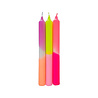 Pink Stories Pink stories - dip dye neon kaarsen (set van 3) - summer breeze Pink Stories Pink stories - dip dye neon kaarsen (set van 3) - summer breeze