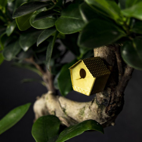 Botanopia / Sprout Botanopia - plant accessoire - tiny birdhouse Botanopia / Sprout Botanopia - plant accessoire - tiny birdhouse