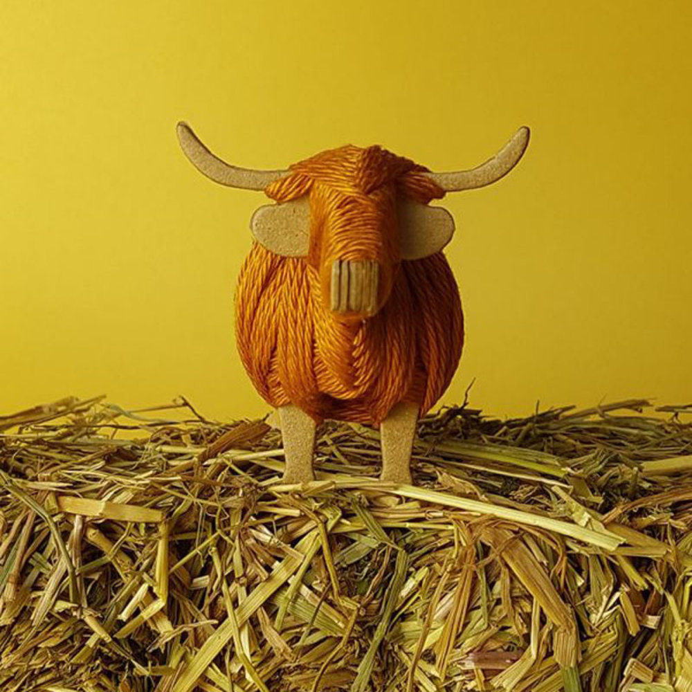 Piet Design Piet design - DIY pakket - schotse hooglanders