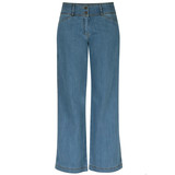 Cloud9 Cloud9 - lotus wide leg jeans - washed light blue denim Cloud9 Cloud9 - lotus wide leg jeans - washed light blue denim