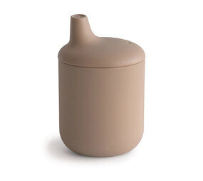 Mushie Mushie - silicone tuitbeker - natural