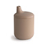 Mushie - silicone tuitbeker - natural Mushie - silicone tuitbeker - natural