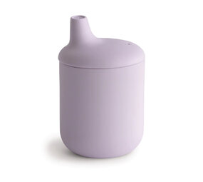Mushie Mushie - silicone tuitbeker - soft lilac