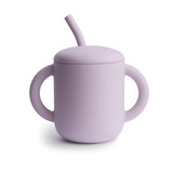 Mushie Mushie - silicone rietjesbeker - soft lilac Mushie Mushie - silicone rietjesbeker - soft lilac