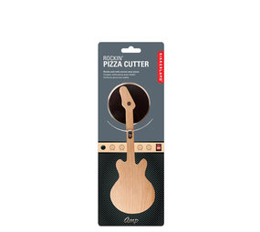 Kikkerland Kikkerland - pizza cutter - guitar Kikkerland Kikkerland - pizza cutter - guitar