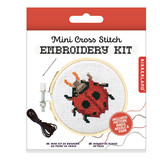 Kikkerland Kikkerland - borduur kit - lieveheersbeestje Kikkerland Kikkerland - borduur kit - lieveheersbeestje