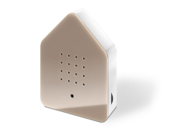 Zwitscherbox Zwitscherbox - vogelhuis relaxing - taupe / leverkleur Zwitscherbox Zwitscherbox - vogelhuis relaxing - taupe / leverkleur