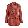 King Louie King Louie - dinah blazer cubano stripe - velvet pink King Louie King Louie - dinah blazer cubano stripe - velvet pink