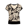 King Louie King Louie - deep v top carambola - black King Louie King Louie - deep v top carambola - black