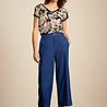 King Louie King Louie - deep v top carambola - black King Louie King Louie - deep v top carambola - black